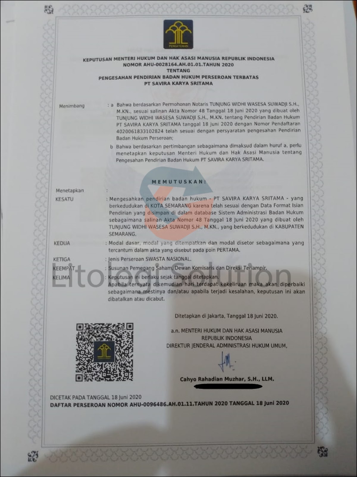 jasa pengurusan CV 